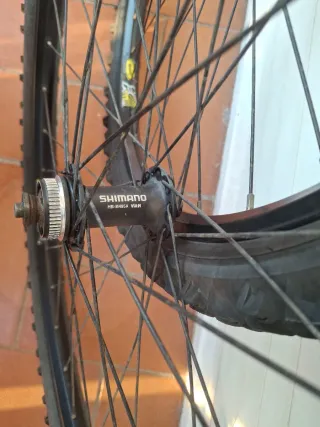 Ruedas Mavic 117 26" con bujes Shimano M-495