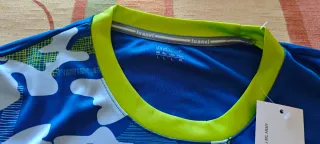 Camiseta Luanvi Azul y Verde Talla L