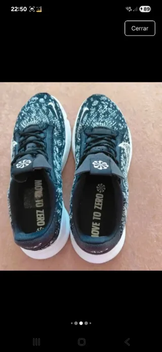 Zapatillas Nike Negro y Blanco