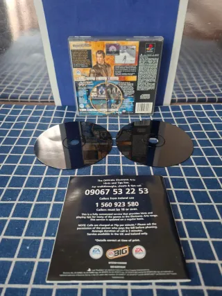 PS1 007 2 GAMES ORIGINAL COMPLETO