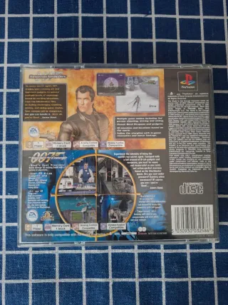 PS1 007 2 GAMES ORIGINAL COMPLETO