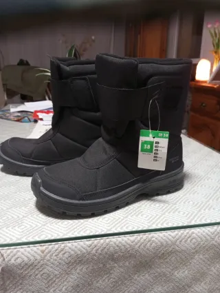 Botas de nieve negras