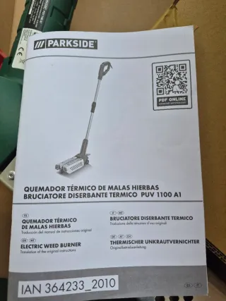 Bruciatore diserbante termico 1100W