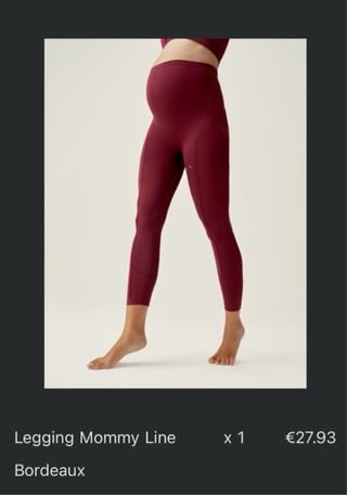 Conjunto Born Living Yoga premamá embarazada