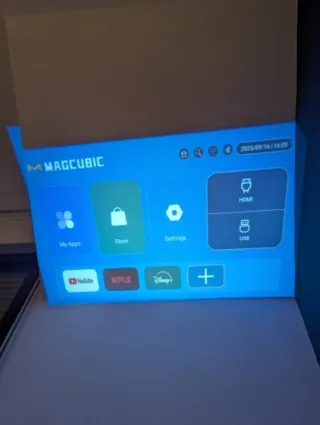 Proyector MAGCUBIC HY300 Blanco