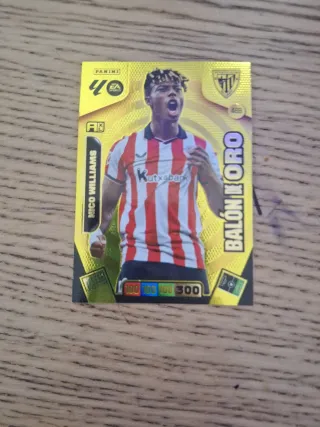 Cromo Fútbol Nico Williams Panini Adrenalyn XL