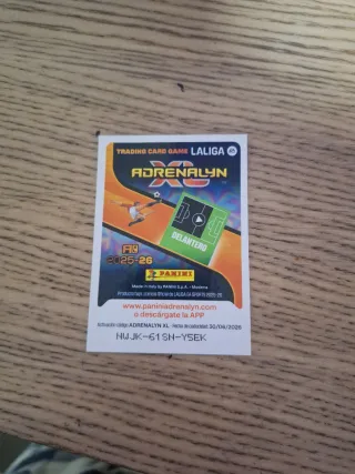 Cromo Fútbol Nico Williams Panini Adrenalyn XL