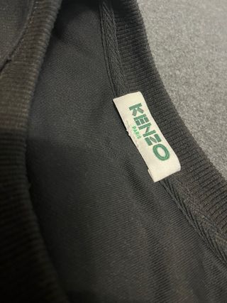 Sudadera Kenzo Negra y Roja