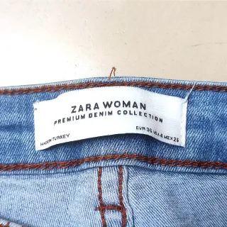 Jeans azules de mujer Zara Woman talla 36