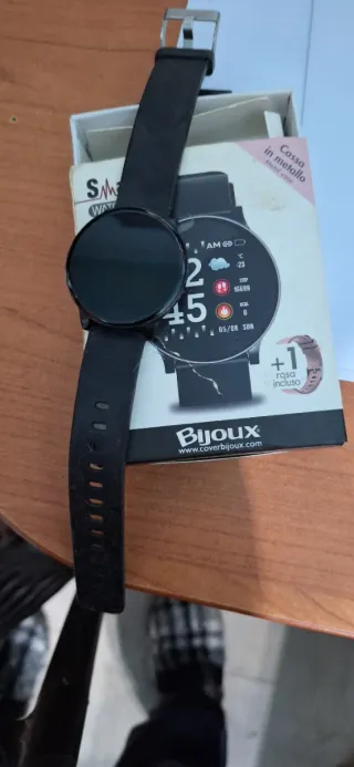 Smartwatch Bijoux Watch 5 Nero/Rosa