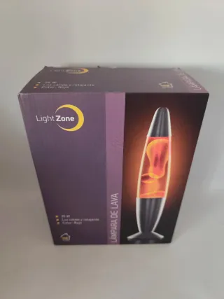 Lámpara de lava Light Zone nueva.
