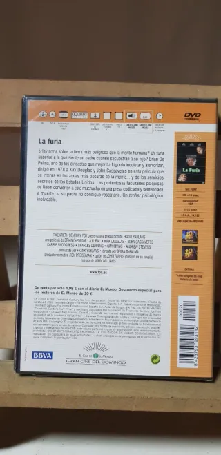 DVD La Furia (The Fury) Brian De Palma