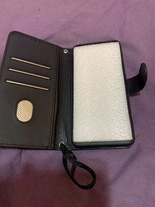 Custodia per telefono OPPO A78 4G con chiusura magnetica nera