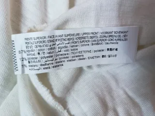 Camiseta Pull&Bear Blanca Talla L