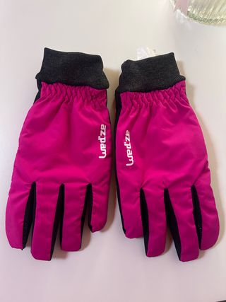 Guantes Wed'ze rosas talla XS