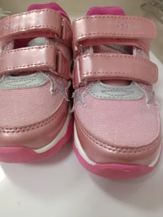 Scarpe Chicco rosa n.24 con luci