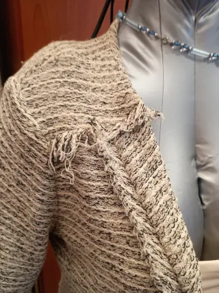 Giacca Motivi  effetto filigrana dorata veste S M