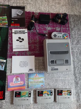 Supernintendo SNES 1 Chip one chip con box scatola