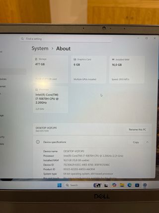 Dell Precision 5560 15.6’.Financiamos tu compra.