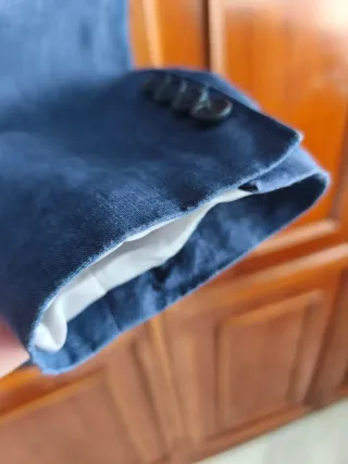 Chaqueta de Lino Zara Man Talla 52