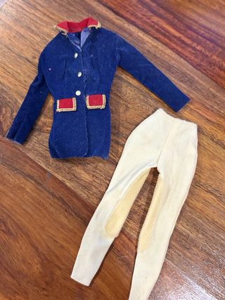 Barbie Jinete 1997 Conjunto Ropa
