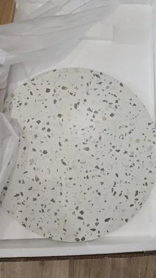 Juego 2 Mesas Centro Modulares Terrazo