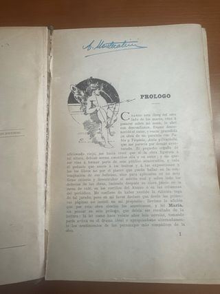 Libro Antiguo “MARIA” Novela Americana 1882