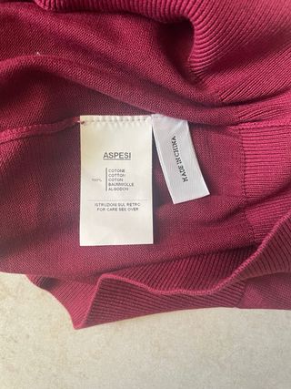 Maglione Aspesi Rosso Taglia M