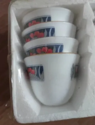 12 tazzine shot caffè sakè