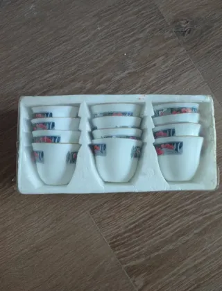 12 tazzine shot caffè sakè