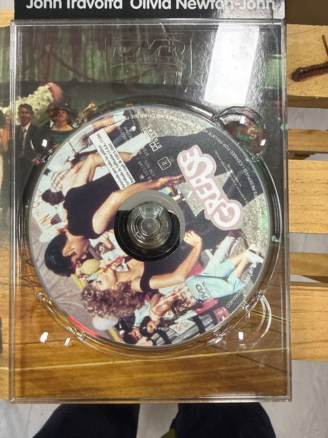 DVD Grease John Travolta Olivia Newton-John