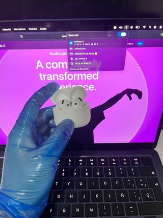 AirPods 4 ANC Bianchi