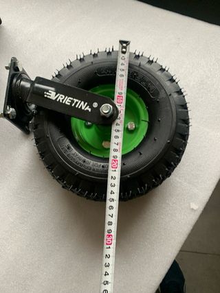 2 Ruedas Neumáticas Carretilla 10 NUEVO