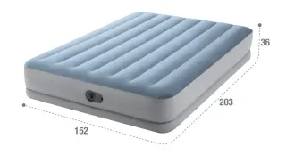 Colchón Hinchable Intex Doble con Bomba
