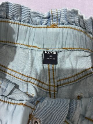 Pantalones cortos vaqueros Kiabi Talla 10