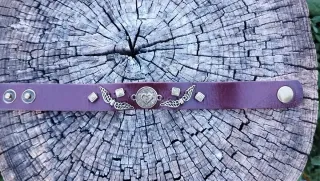 Pulsera de Piel Auténtica, Alas de Ángel