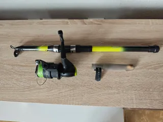 Caña de pescar telescópica