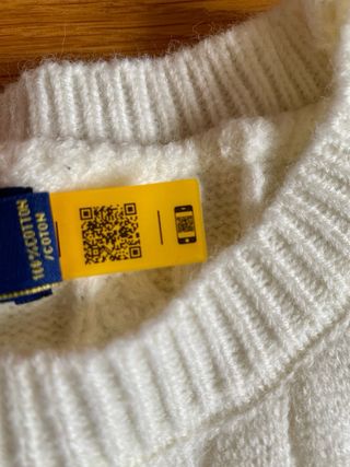 Polo Ralph Lauren Jersey Blanco Cable Knit