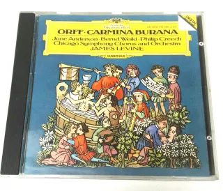 CD Orff Carmina Burana Levine