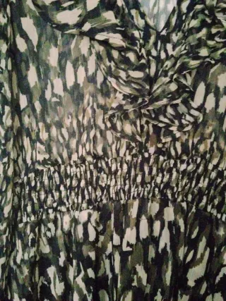 Vestido Zara Estampado Corto