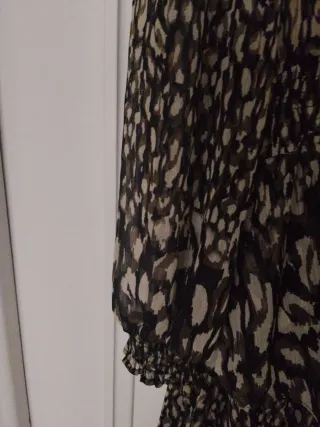 Vestido Zara Estampado Corto