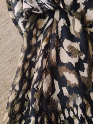 Vestido Zara Estampado Corto