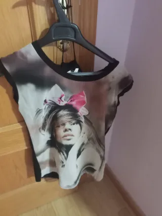 Camiseta niña T.10-11 con estampado