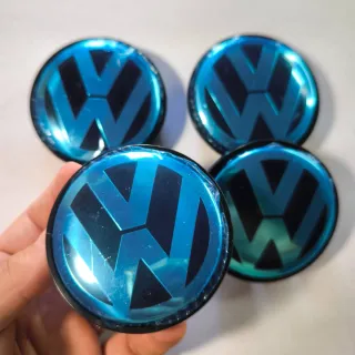 TAPABUJES VW 65mm - EMBLEMA LLANTAS VOLKSWAGEN