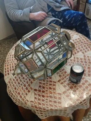 Farol Artesanía Granadina Multicolor