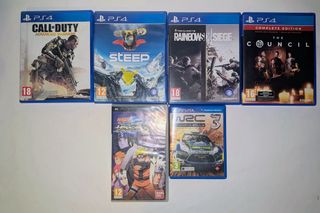 Lote 14 Juegos PS4 + PSP + PS Vita