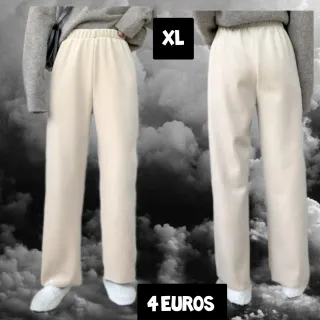 Pantalón beige talla XL