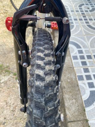 Bicicleta Montaña Btwin 24 Blanca