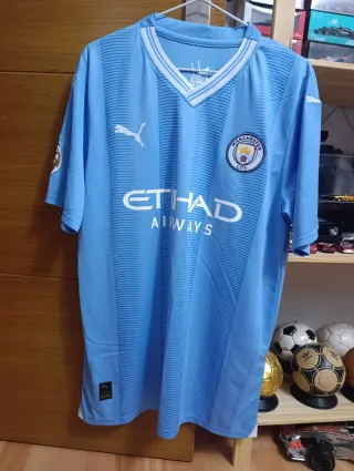 Camiseta Manchester City Haaland Talla L