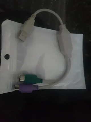 Adaptador USB 2.0 macho a PS2s